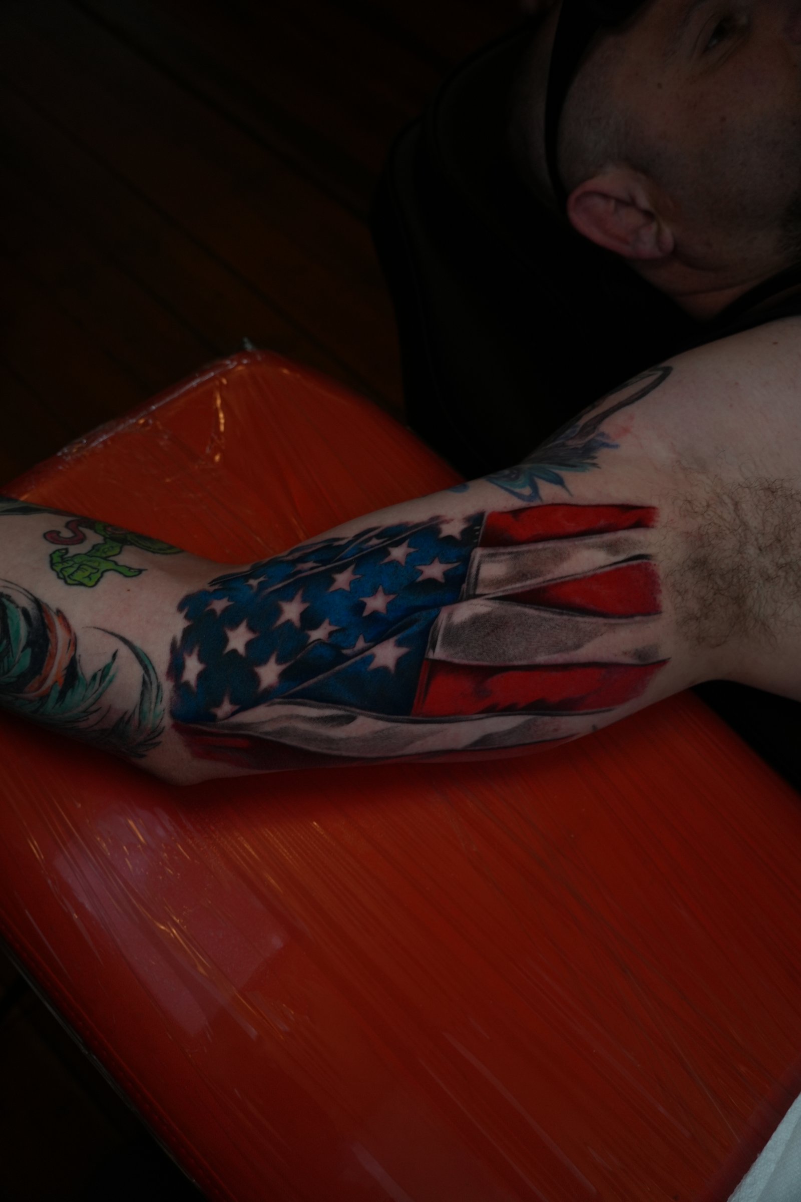 Color infused black and grey tattoo by YDCINK serving Ogden and Northern Utah