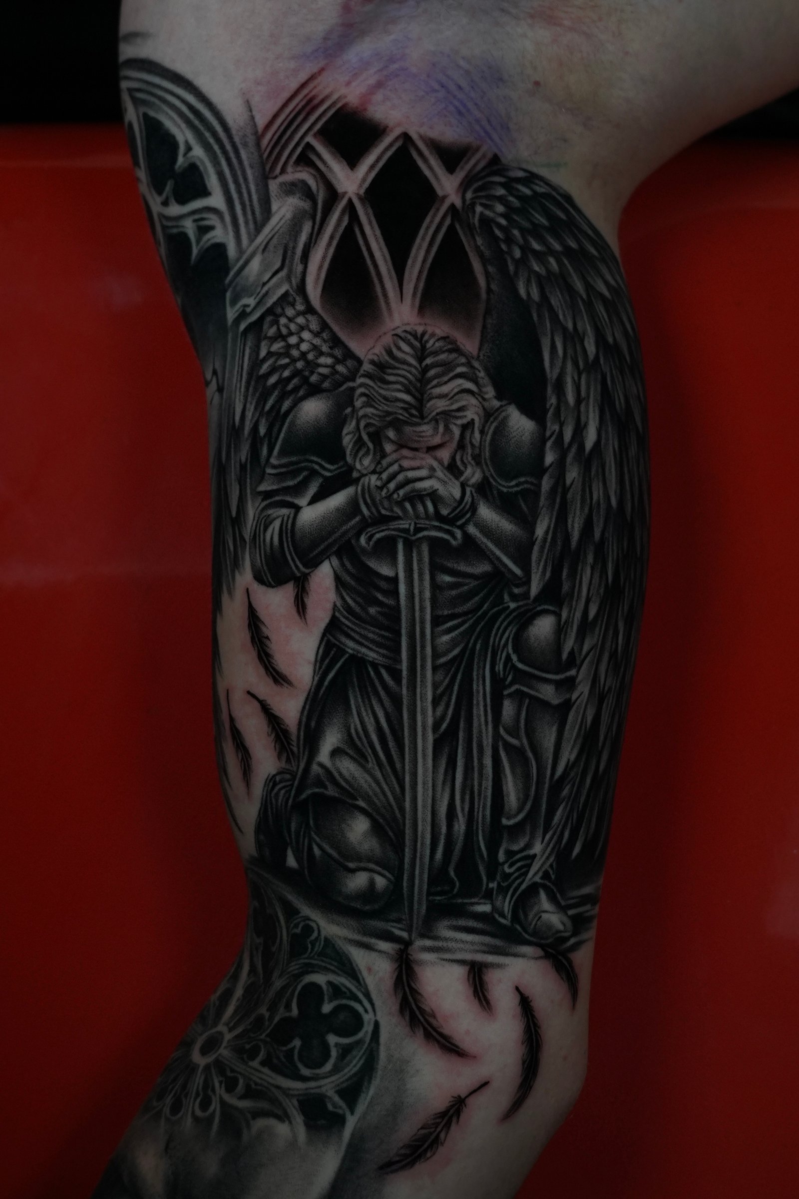 Custom tattoo portfolio piece by Eddie Gonzalez of YDCINK at Legacy Tattoo in Ogden Utah